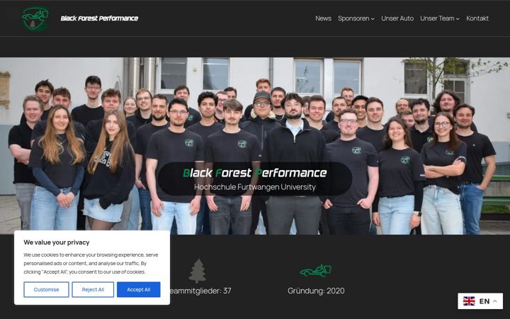 Screenshot of bfp-racing.de
