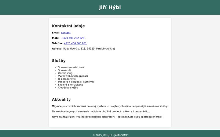 Screenshot of bfp.cz