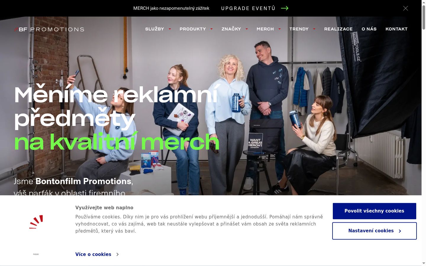 Capture d'écran de la bannière de consentement affichée avant toute interaction
