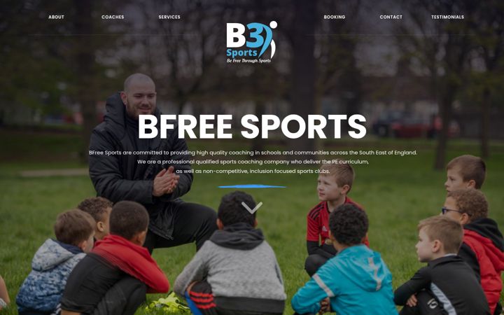 Zrzut ekranu bfreesports.co.uk