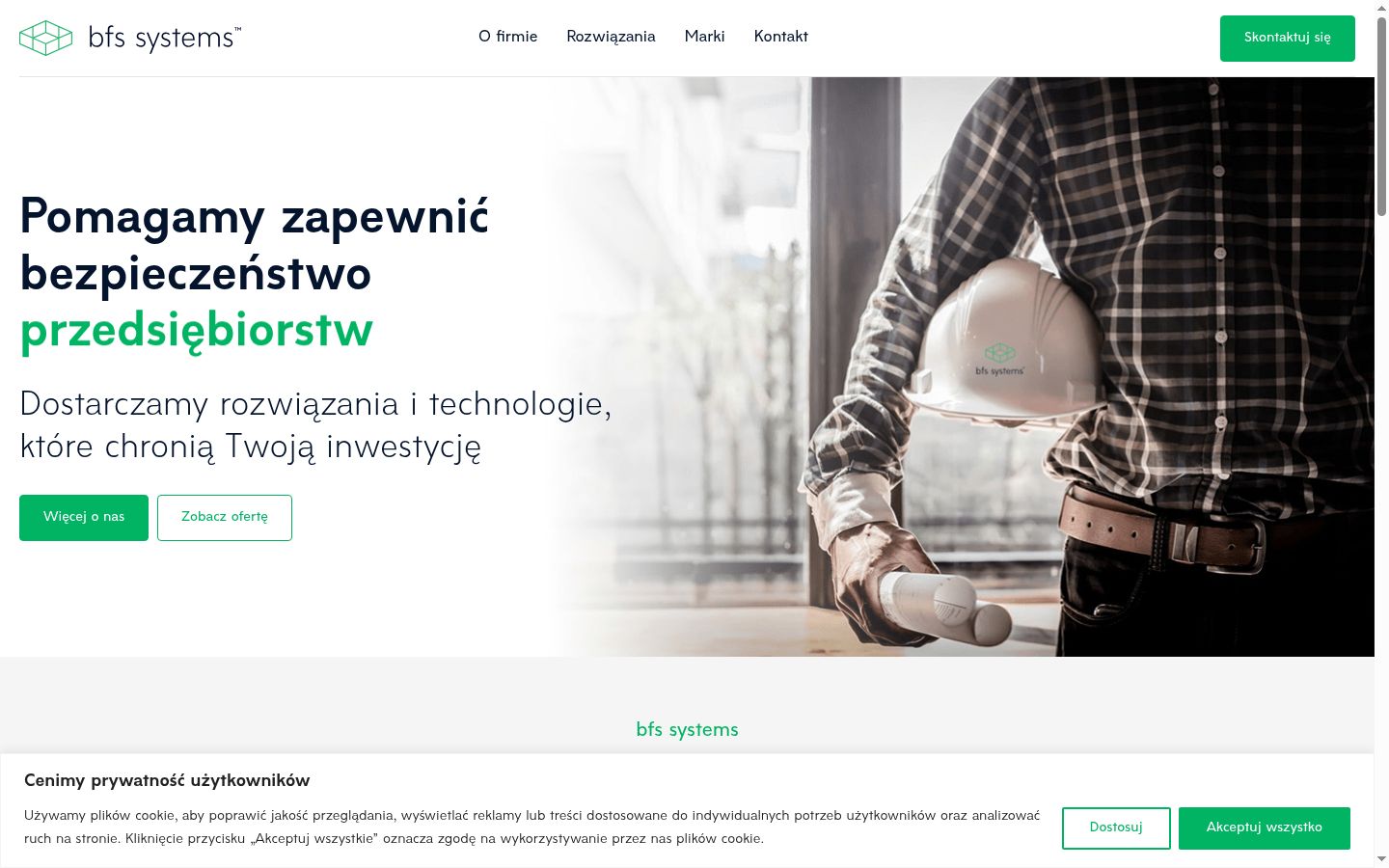 Posnetek zaslona pasice za privolitev, prikazane pred kakršno koli interakcijo