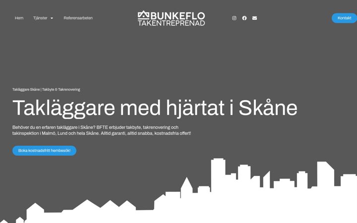 Screenshot of bfte.se