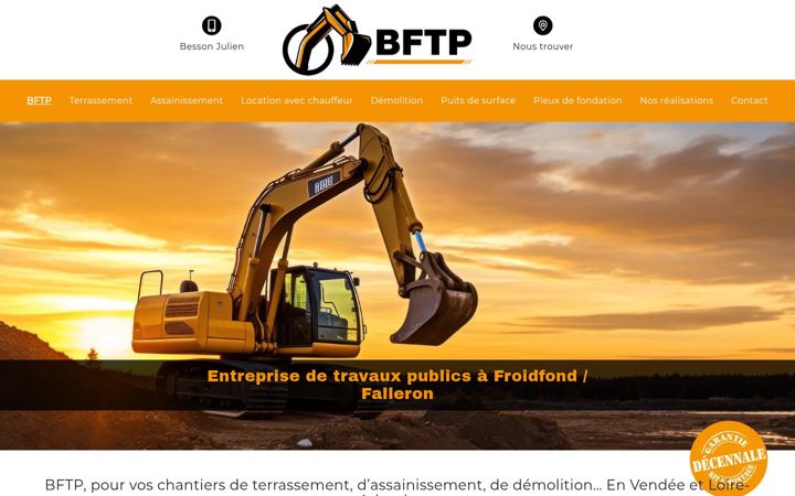Screenshot von bftp85.fr