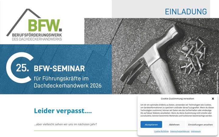 Ekrano kopija bfw-seminar.de