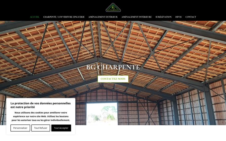 Screenshot von bg-charpente17.fr