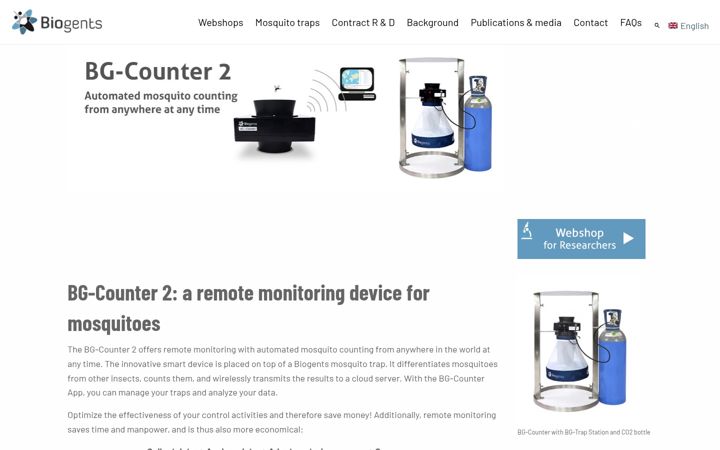 Screenshot of bg-counter.com