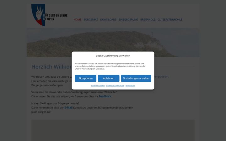 Screenshot of bg-gempen.ch
