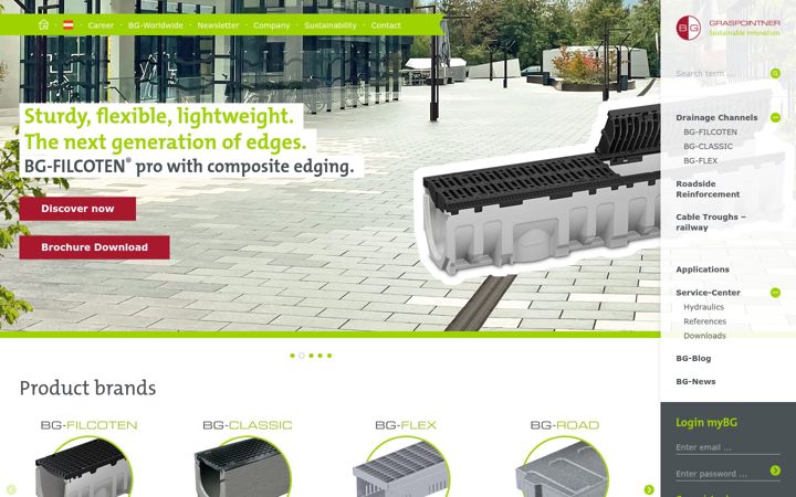 Screenshot of bg-graspointner.com