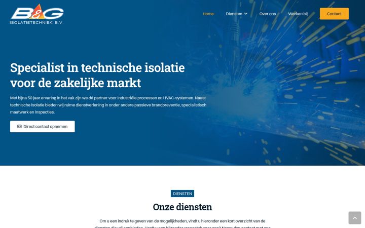 Ekrānuzņēmums no bg-isolatietechniek.nl