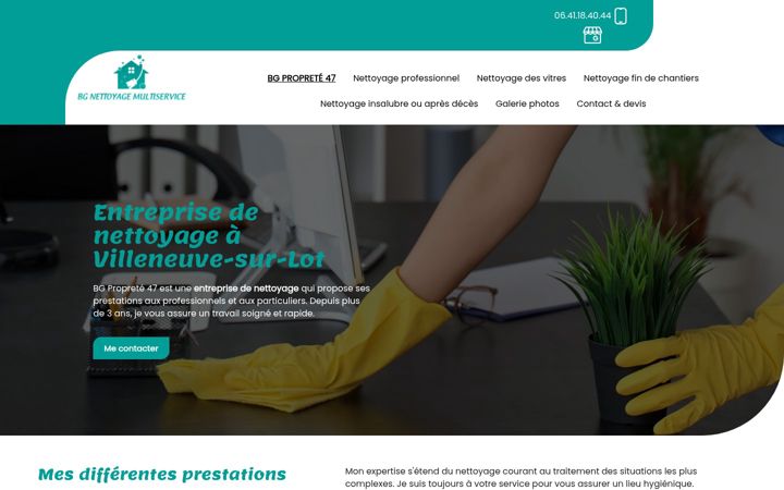 Screenshot of bg-proprete-47.fr