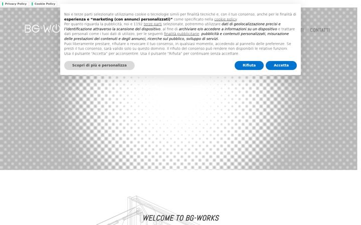 Skærmbillede af bg-works.com
