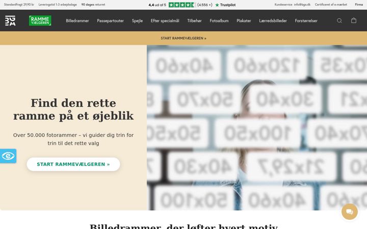 Capture d'écran de bga.dk