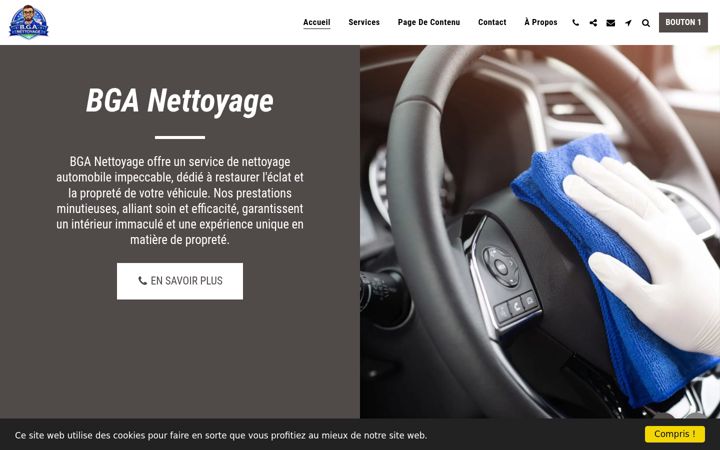 Screenshot of bganettoyage.com