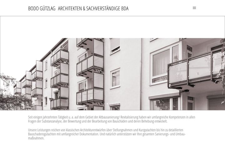 Skjámynd af bgarchitekten.de