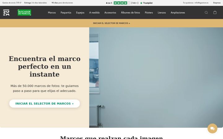 Screenshot of bgastore.es