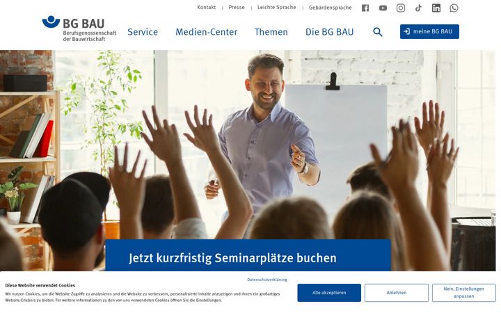 Screenshot of bgbau.de