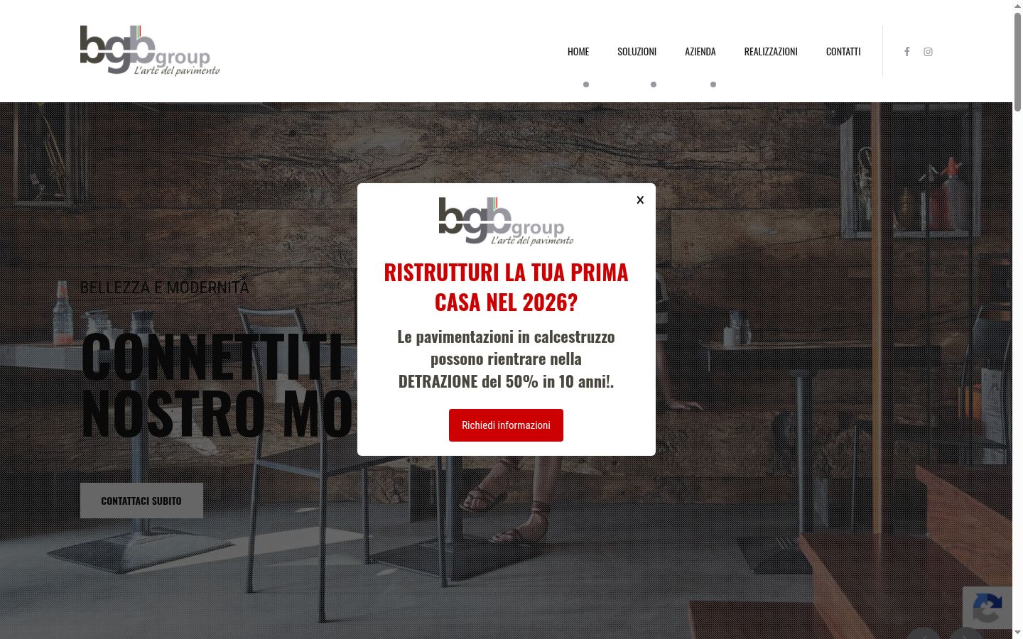Screenshot tal-banner tal-kunsens muri qabel kwalunkwe interazzjoni