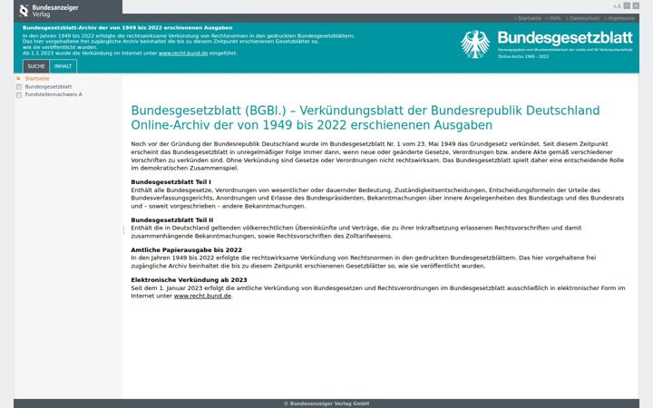 Ekrānuzņēmums no bgbl.de