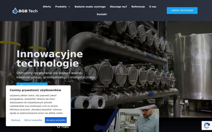Screenshot ta' bgbtech.pl