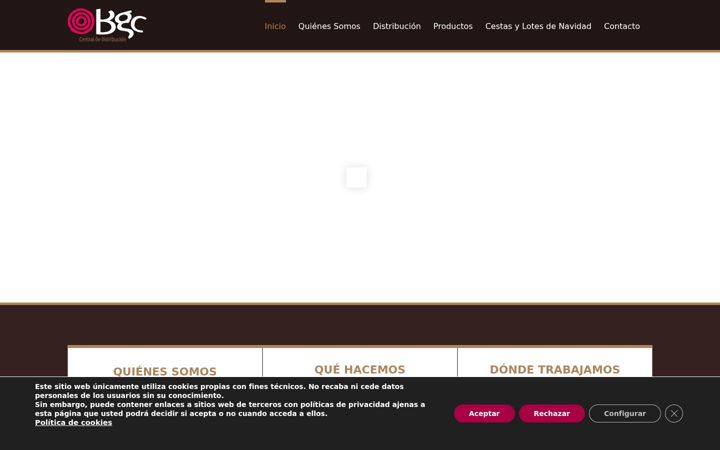 Screenshot of bgc.es