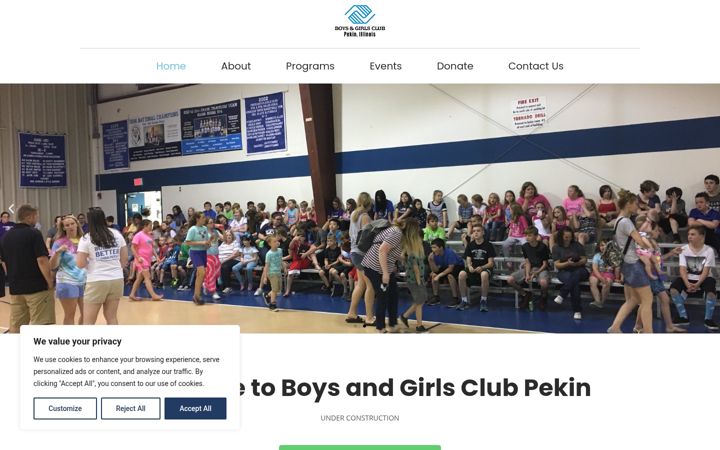 Screenshot of bgcpekinil.org
