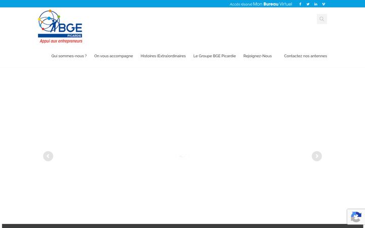 Screenshot stránky bge-picardie.org
