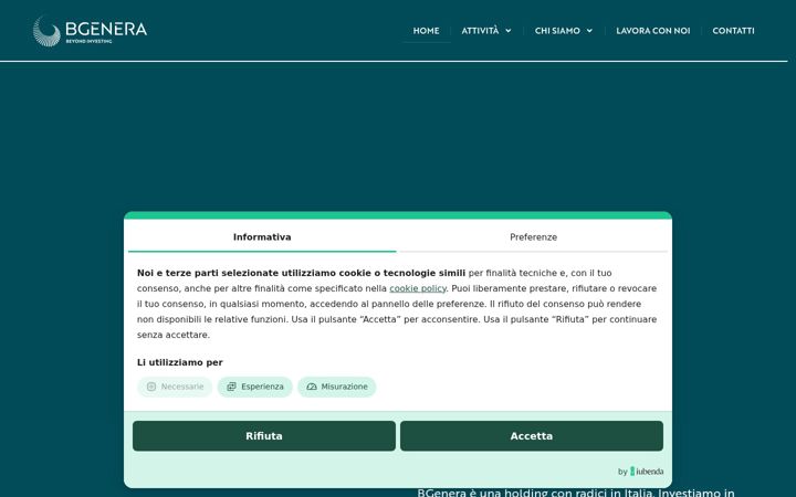 Screenshot of bgenera.com