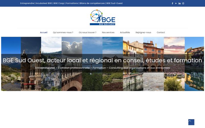 Snímek obrazovky bgeso.fr