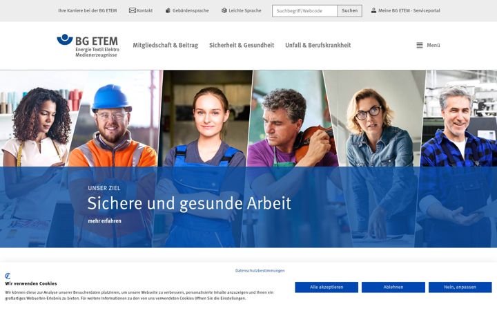 Screenshot of bgetem.de