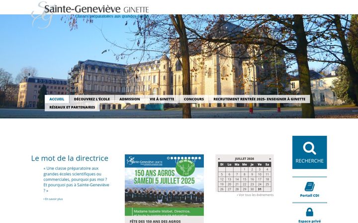 Screenshot of bginette.com