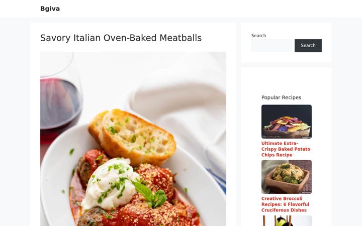 Screenshot of bgiva.com