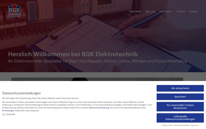 Skjámynd af bgk-elektrotechnik.de