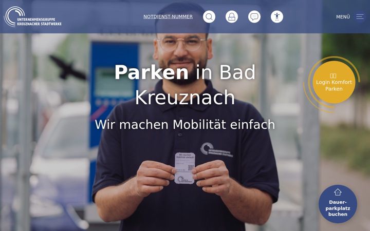 Screenshot of bgk-kreuznach.de
