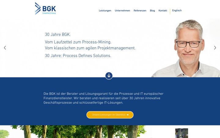Screenshot of bgk-p.de