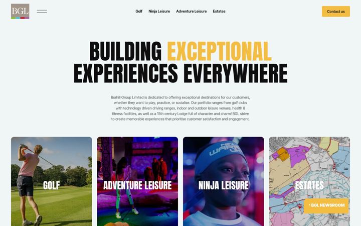 Screenshot of bglcompany.co.uk