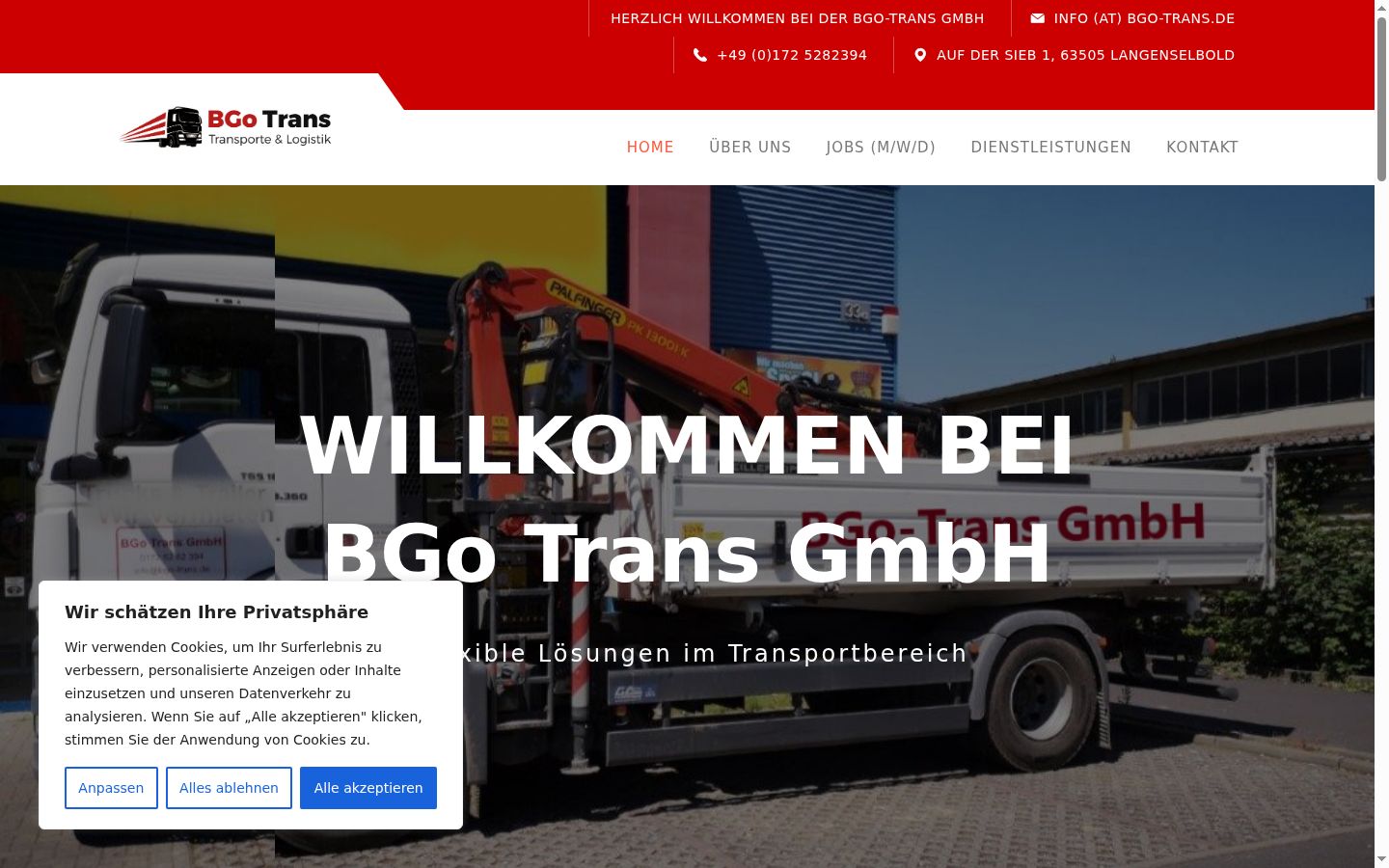 Sutikimo reklamjuostės, rodytos prieš bet kokią sąveiką, ekrano kopija