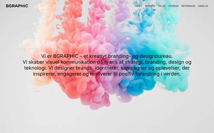 Screenshot of bgraphic.dk