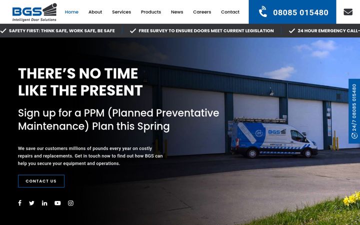 Screenshot of bgs.uk