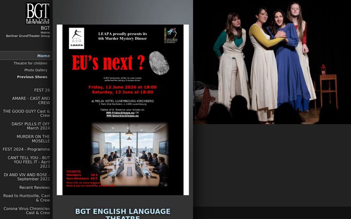 Screenshot of bgt.lu
