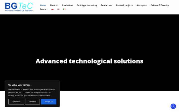 Screenshot ta' bgtec.pl