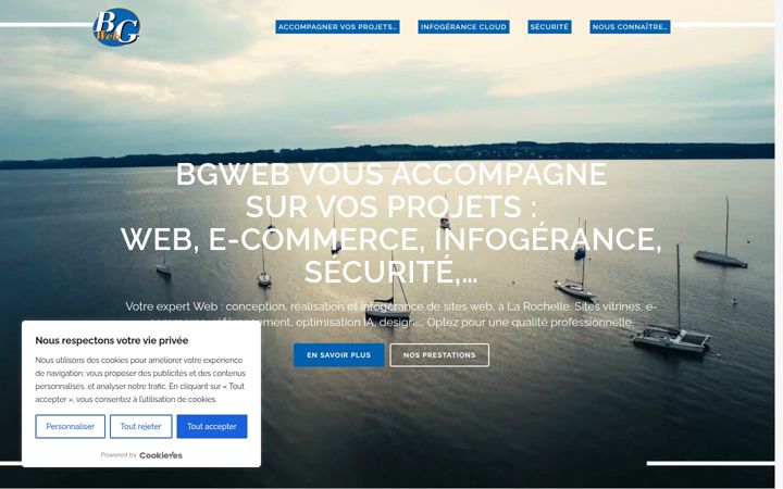 Snímek obrazovky bgweb.fr
