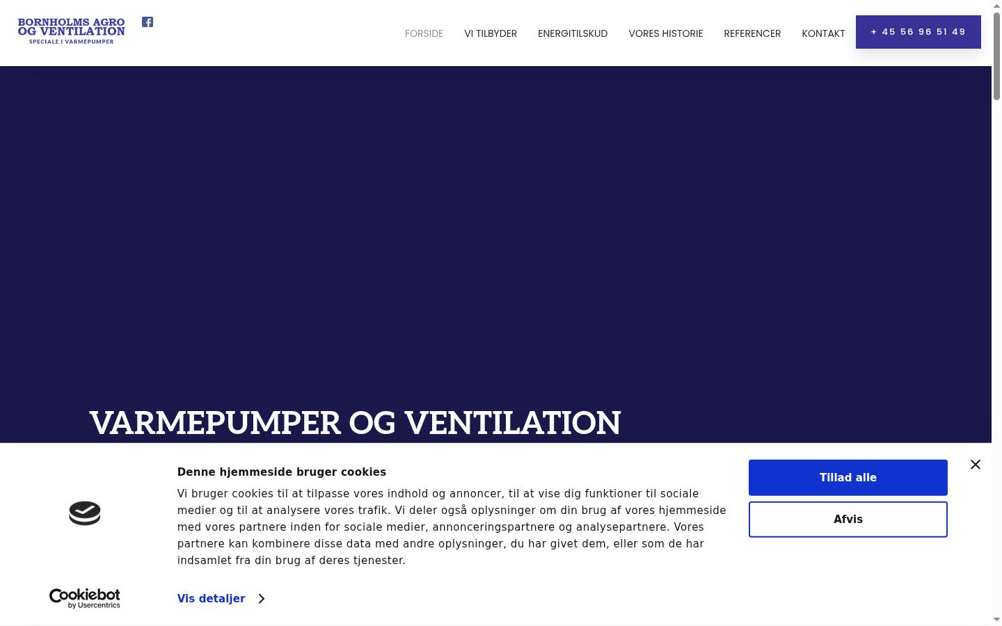 Kuvakaappaus suostumusbannerista, joka näytettiin ennen mitään vuorovaikutusta