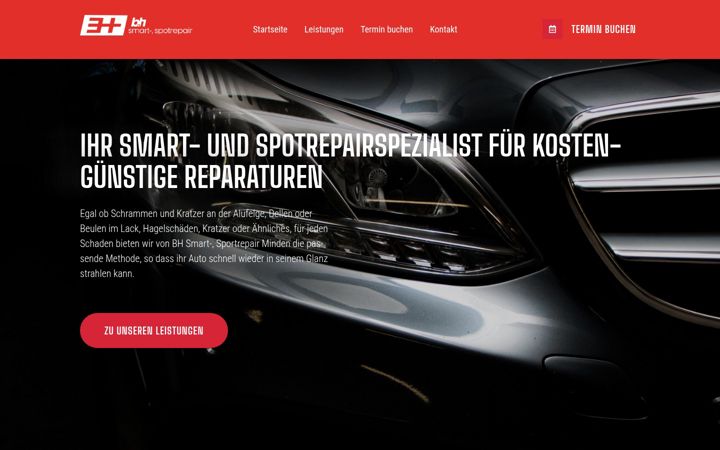Screenshot of bh-smartrepair.de