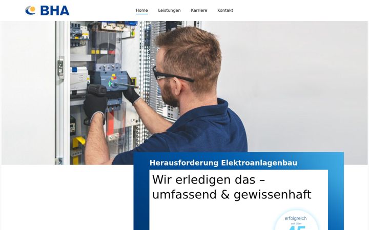 Screenshot stránky bha-bitburg.de