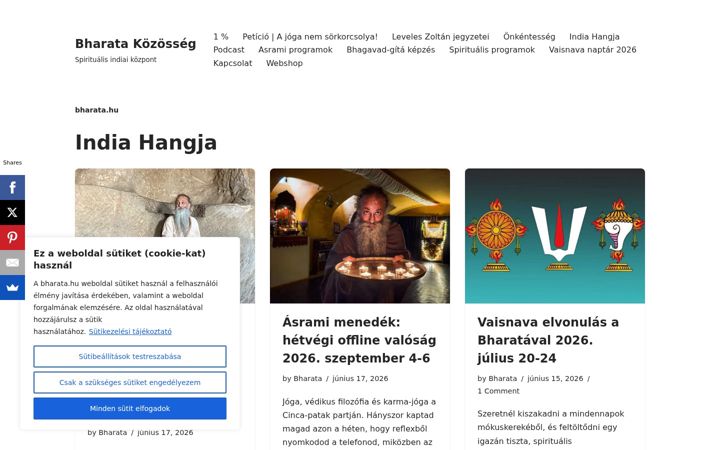 Екранна снимка на bharata.hu