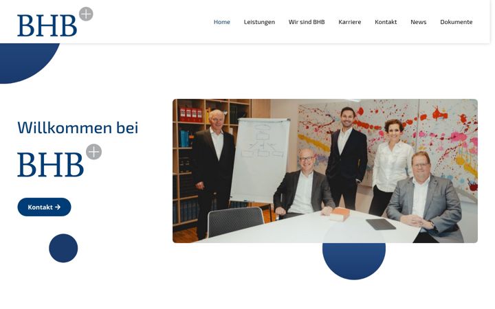 Screenshot of bhb-steuerberatung.de