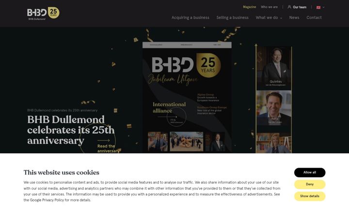 Screenshot of bhbdullemond.nl