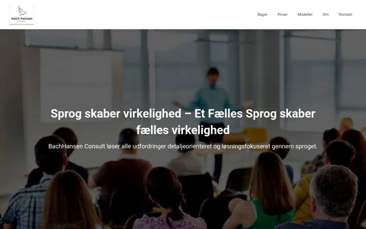 Screenshot of bhconsult.dk