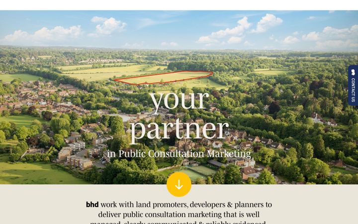 Screenshot di bhdconnect.co.uk