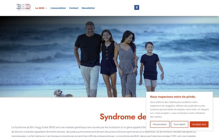 Screenshot of bhdfrance.org